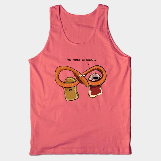 Toast is clear Tank Top by Dessert_comics